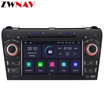 Android 10.0 auto media player radio audio stereo za Mazda3/Mazda 3 2003-2009 DVD player GPS navigator glavna jedinica besplatna karta