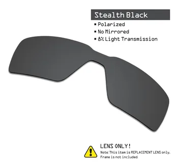 SmartVLT 2 kom polarizirane sunčane naočale izmjenjive leće za Oakley Probation Stealth crna i srebrna Titan