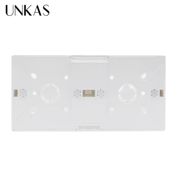 UNKAS External Mount Box 172mm*86mm*33mm za 86 vrsta dvostruki dodir prekidača ili utičnice se primjenjuje za bilo koju poziciju površine zida