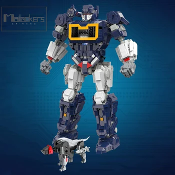 Film Figurica Soundwave Warrior Mecha Transformation Robot Model Building Blocks Technic Robot Figures Educational Kid Toy