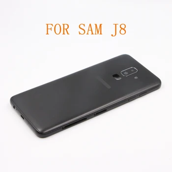 Za SAMSUNG Galaxy J8 J800 J800F stražnji poklopac baterije + okvir+skladište telo staklo objektiva poklopac poklopac baterije sa skupom alata
