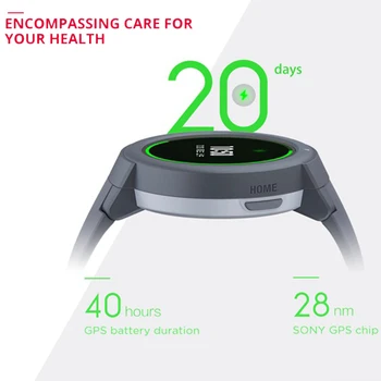Engleska verzija Huami AMAZFIT Verge Lite Smart Watch Men women GPS glonass-a Waterproof Multi-Sports Smartwatch Health Tracker