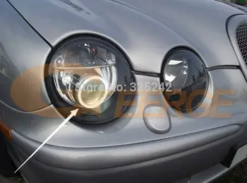 Za Jaguar s-type S-type 2003 2004 2005 2006 2007 2008 HID prednja svjetla odlične ultra svijetle CCFL Angel Eyes halo prsten