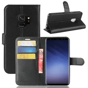 Za Samsung Galaxy S9 torbica-novčanik-mobitel Samsung Galaxy S9 Plus S9 + kožna flip torbica Etui coque capa Fundas>