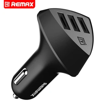 Remax Dual USB Portable Punjač Digital Display Car-Charger Adapter 3 porta, Micro USB, Smart Phone Charger za xiaomi mi6 iphone