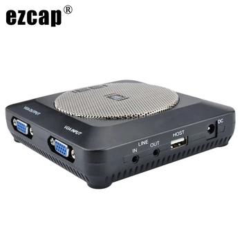 Ezcap289 1080P HDMI Lecture Recorder VGA Video Capture ugrađeni mikrofon mikrofon za snimanje predavanja lekcija konferencije na USB disk