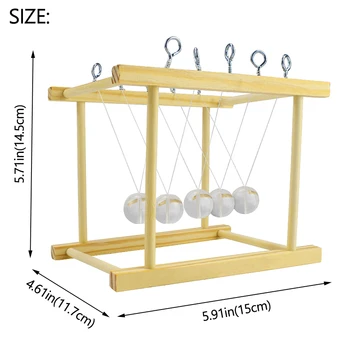 Newton je klatno model setove igračaka za djecu fizika znanstveni eksperiment skupština kreativne igračke obrazovne studije hobi