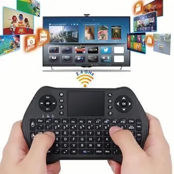 MT10 2.4 GHz Mini Wireless Keyboard with Touchpad for Android TV Box PC Laptop