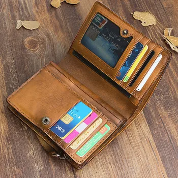 PNDME jednostavan vintage prirodna koža muški ženski novčanik dizajner ručni rad od prave bičevati multi-card ID nositelj kreditne kartice, novčanik