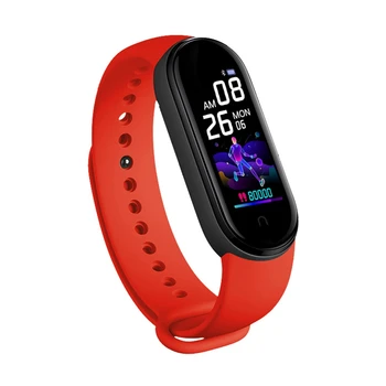 M5 Smart Men Bracelet Fitness Smart Wristband Extreme Sports Tracker Smartwatch Play Music narukvica M5 Band za Adriod IOS