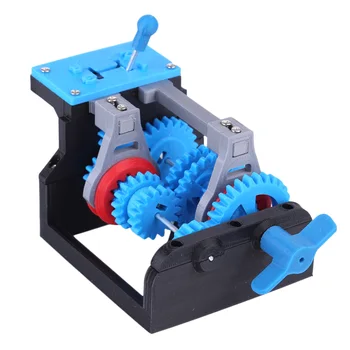 3D ispis unazad prijenos четырехскоростная mjenjač simulacijski model DIY Stabljike Toy - motorni verzija