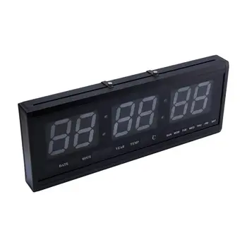 Led digitalni zidni sat temperatura datum elektronski sat kalendar suvremeni ukras kuće je dnevni boravak sat budilica