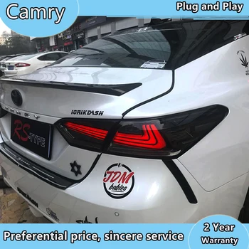 Stil automobila stražnje led svjetlo za Toyota Camry 2018 2019 Stražnji противотуманный fenjer + stop-signal + stražnja svjetla + dinamički žmigavac