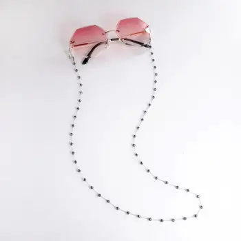 Скайрим maska za lice lančani lanyard crna Бисерный kabel bodova od nehrđajućeg čelika ženska шейная lanac naočale uže sunčane naočale remen poklon