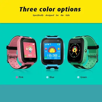 Q9 Kids Smart Watch LBS GSM Locator SOS Anti-lost Touch Screen Tracker SIM Camera Safe Phone for Children Student