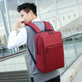 Muška Ruksak školski torbu 15-inčni laptop torbu i USB kabel Muški ruksak velikog kapaciteta školski ruksak poslovnih putovanja torbe
