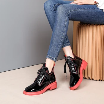 MORAZORA 2020 novi dolazak trendy ženske čizme kvalitetne udobne ženske cipele jesen zima čizme crna crvena