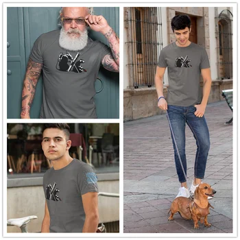 Bansky T Shirt Banksy War On Art Rats majica muška pamučna t-shirt Slatka Graphic s kratkim rukavima plus size klasična majica