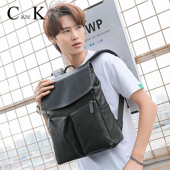 Muške casual klasicni jednostavna torba je modni trend student torba je nova velika kapacitet poznati brand prirodne kože računalni torba