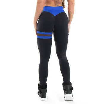 SALSPOR mreže šarenilo fitness tajice žene visokim strukom Push Up sweatpants ženski prozračni beg sportske tajice