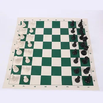Vanjska trgovina novi puzzle igra šah roditelj-dijete interaktivna igračka kožna šahovskoj ploči dječjeg šah