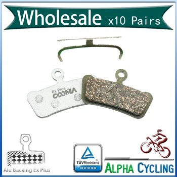 MTB bicikla disk kočnice jastučići za SRAM Ultimate Guide, RSC, RS, R Pohlepan Trail Disc Brake, 10 Paris, Ex Plus, Alu-Alloy Backing