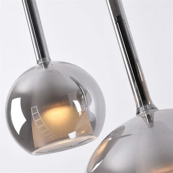 Nordic Modern Glass Led Viseće Svjetiljke Design Jednostavan Blagovaonica Stropne Lampe Dnevni Boravak Bar Restoran Kuhinja Led Hanglamp
