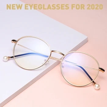 FS stare književne cijele biseri okvir Bluelight blokiranje naočale Žene muškarci prozirne leće filter anti-plavo svjetlo računala naočale