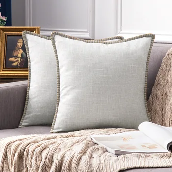 Jednobojnu kauč na jastučnicu конопляная uže плетеное čipka 30x50/45x45 home dekorativni bacanje jastučnicu Housse de Coussin Cojines