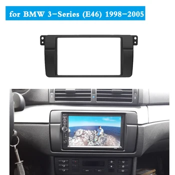 1 ili 2 Dvostruki Din Fascia za BMW serije 3 E46 1998-2005 Radio crtica montaža završiti komplet + ISO knjiženje antena adapter Tehnika