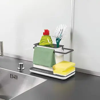 Kuhinja Stalci Za Spremanje Kuhinjskog Posuđa Drainer Vodootporni Plastični Kontejner Kupaonica Organizacija Kućanski Pribor
