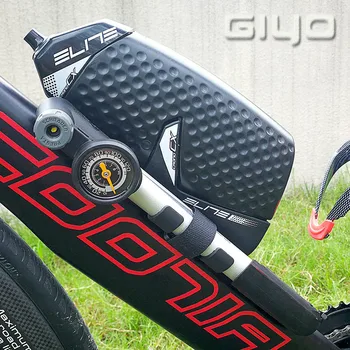 GIYO GP-43CA Prijenosni mini MTB mountain bike pumpu manometar 120 funti po kvadratnom inču visokog tlaka ručni pumpa bicikl guma Инфлятор