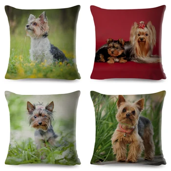 Slatko mini-pas jastučnicu za kauč home automobil 45*45 cm životinja tiskanih jastučnicu dekor Pet Dog rublje jastučnicu