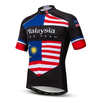 Malezija Singapur, Indija Pro Team Biciklizam Dres Muškarci Ljeto Mountain Bike Odjeća Mayo Ciclismo Utrka Sport Bicikl Košulja