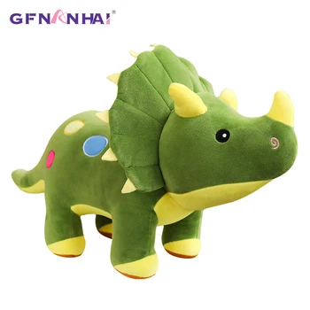 1pc 40-100 cm slatka triceratops pliš igračke kreativne životinje dinosaur lutke, plišane realan jastuci djeca dječaci pokloni za Rođendan