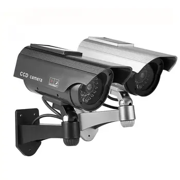 Anti-thief Solar Power Imitation High Simulacija CCTV Kamera Dummy Lažni Camera Monitor vodootporna vanjska kamera za nadzor