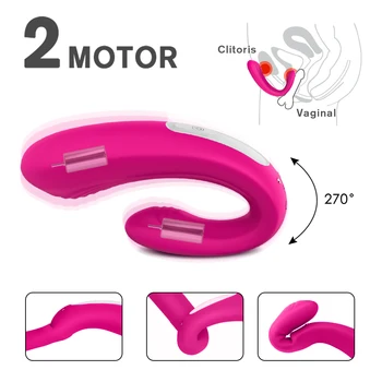 IKOKY Изгибаемый klitoris pička stimulans vibrator bežični daljinski upravljač seks-igračke za žene par udio G-spot vibrator