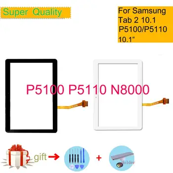 Touch screen za Samsung Galaxy Tab 2 10.1 GT-P5100 P5100 P5110 N8000 touch screen Digitizer Panel Sensor Tablet Glass