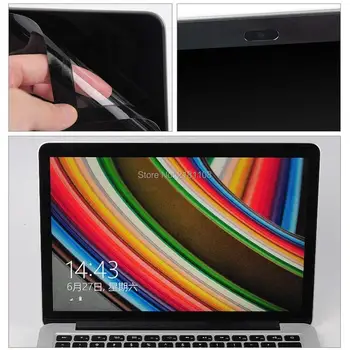 Nema mjehurića LCD Zaslon zaštitnik s crnim okvirom za Apple Macbook Pro Touch Bar 13.3