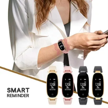S3 Smart Watche Women Smart Bracelet Color Screen Waterproof Smart Bands Heart Rate Monitor Relogio Inteligente za IOS Andriod