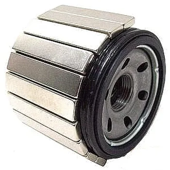 12шт filter NdFeB Magnet blok 60x10x5 mm неодимовые magneti mogu Антиржавейные za automobilsku filtriranje ulja i vode cijevi 60 mm