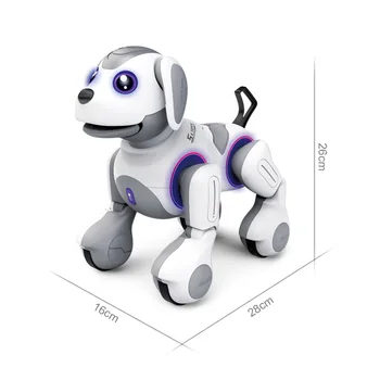 Smart Touch Sensor RC Robot Dog Dancing Voice Control, Smart Programming Children ' s Remote Control Puzzle Early Education Toy Dog