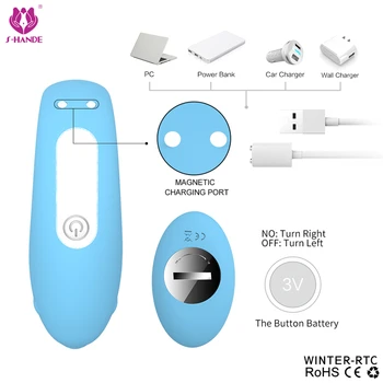 LOAEY G-Spot Remote Mini Vibrator seks-igračke za žene snažan vibrator klitoris vibrator dual leptir vibrirajuće gaćice Vibe