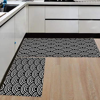 Protuklizni kuhinja tepih poda vodootporan moderan dugi kuhinjski tepih skandinavski geometrijski ulazni tepih водопоглощающий tepih za kupaonicu