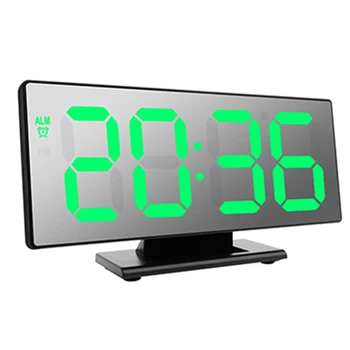 Zaslon LED stolne alarmi elektronski sat stolni prikaz temperature višenamjenski ponavljanje noći veliki broj Despertador