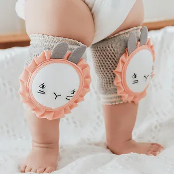 0-3T Baby Kneecap Pattern Bunny/Training/Lion Summer Children 's Cotton u koljena Pad Baby' the crawling u koljena Jastučići Mesh Breathable Zaštitnik