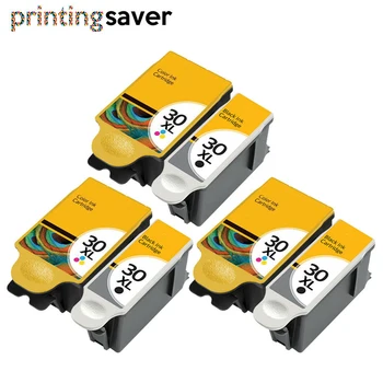 6x kompatibilnost spremnika Kodak 30 Ink Cartridge 30 XL za pisače 30XL ESP C315 C310 C110 C115 1.2 3.2 3.2 S Office 2150 2170 HERO 2.2