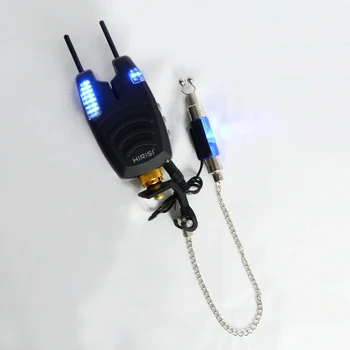 Ribolov šarana alarms swingers set Waterproof Ribolov Bite Alarms with Snag Bar and illuminated drop off ribolov swingers Blue LED