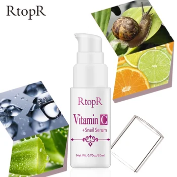 VitaminC Snail Repair Serum Anti Wrinkle Firming Bright Skin Serum Za Lice Ance Treatment Snail VC Collagen lotion 2 boce