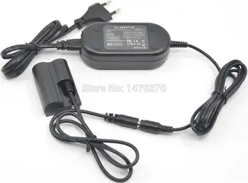 ACK-E2 AC Power Adapter charger+u DR-400 DR-E2 DC Coupler BP511 BP-511 фиктивная baterija za Canon EOS 5D 10D 20D 30D 40D 50D D60 300D